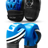 Heritage series boxing gloves and combo mitt pads set Blue argos with padding knuckle for mitts everlast punching. 