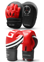 Heritage series boxing gloves and combo mitt pads set red argos with padding knuckle for mitts everlast punching.