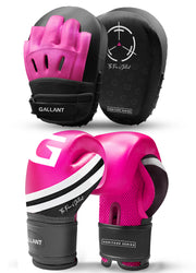 Heritage series boxing gloves and combo mitt pads set pink argos with padding knuckle for mitts everlast punching.