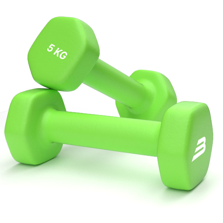 Green bionix neoprene dumbbells set weights opti weight with rack metis hand fitness mad argos hex umi neo basics.