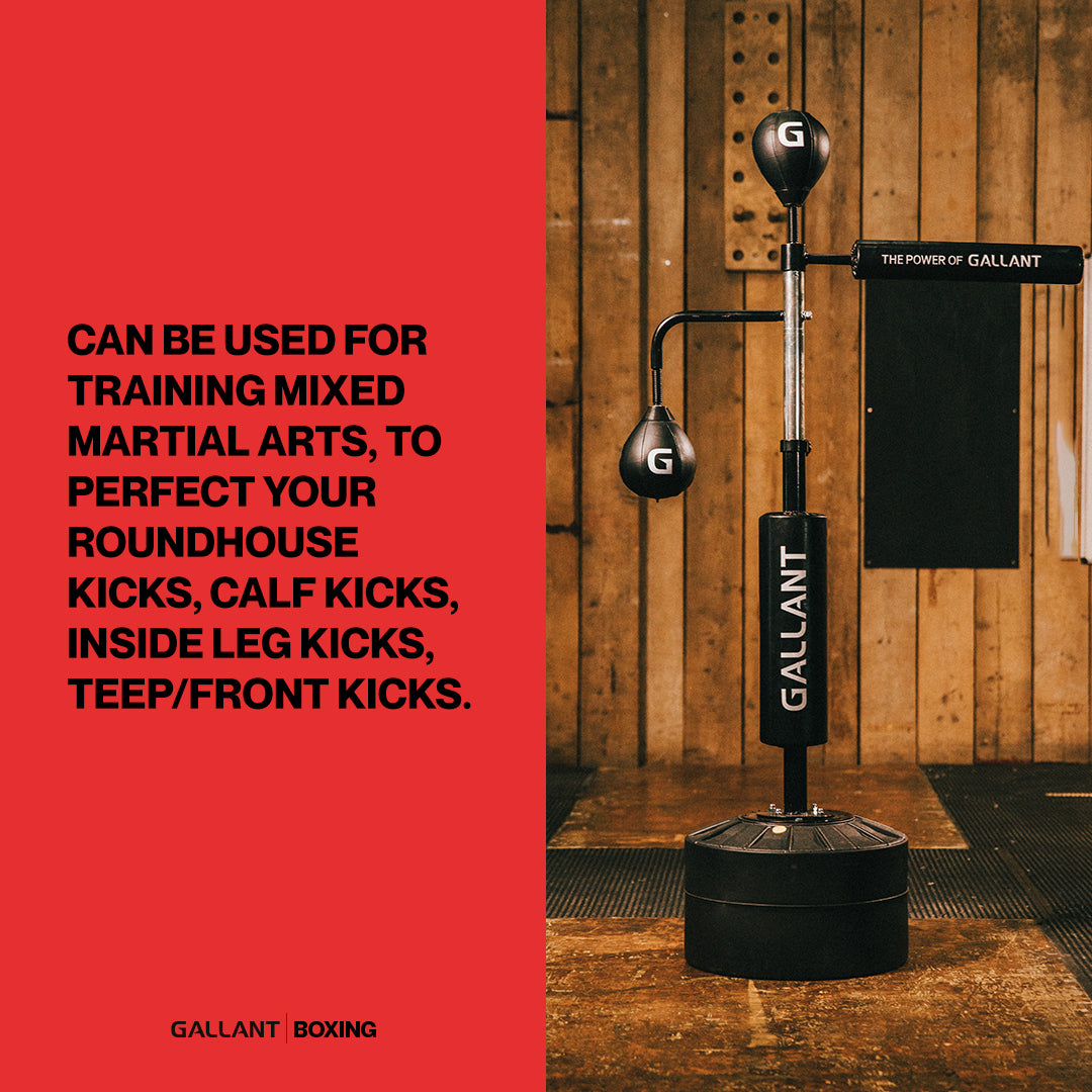 Gallant free standing speed ball product show the gallant power.