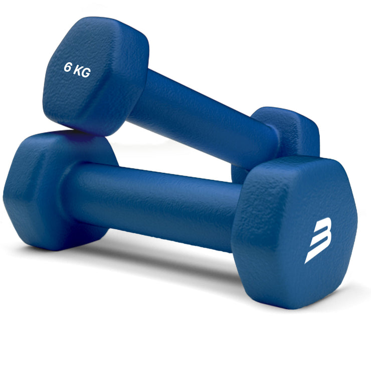 Dark blue bionix neoprene dumbbells set weights opti weight with rack metis hand fitness mad argos hex umi neo basics.