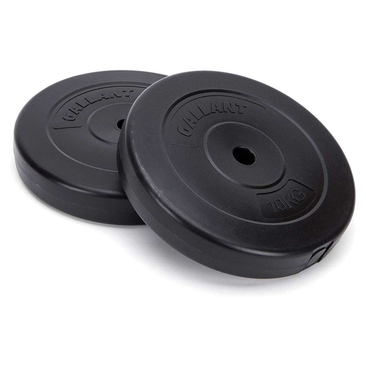 Standard 1 Inch Vinyl Weight Plates - 10kg x2