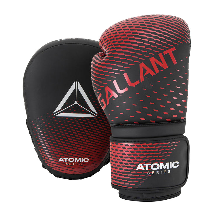Red Atomic Series Boxing Gloves and Focus Mitts Comb equipment grant everlast venum winning twins fly womens for men mma sparring .